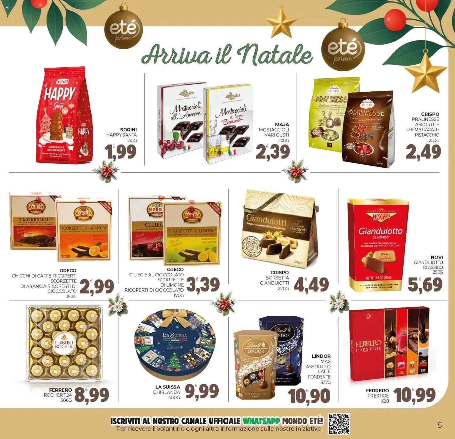 Eté Prime catalogo - pagina 5 - valido dal 02/12/2025