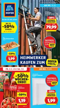 Vorschau Hofer Flugblatt gültig ab 08.08.2025