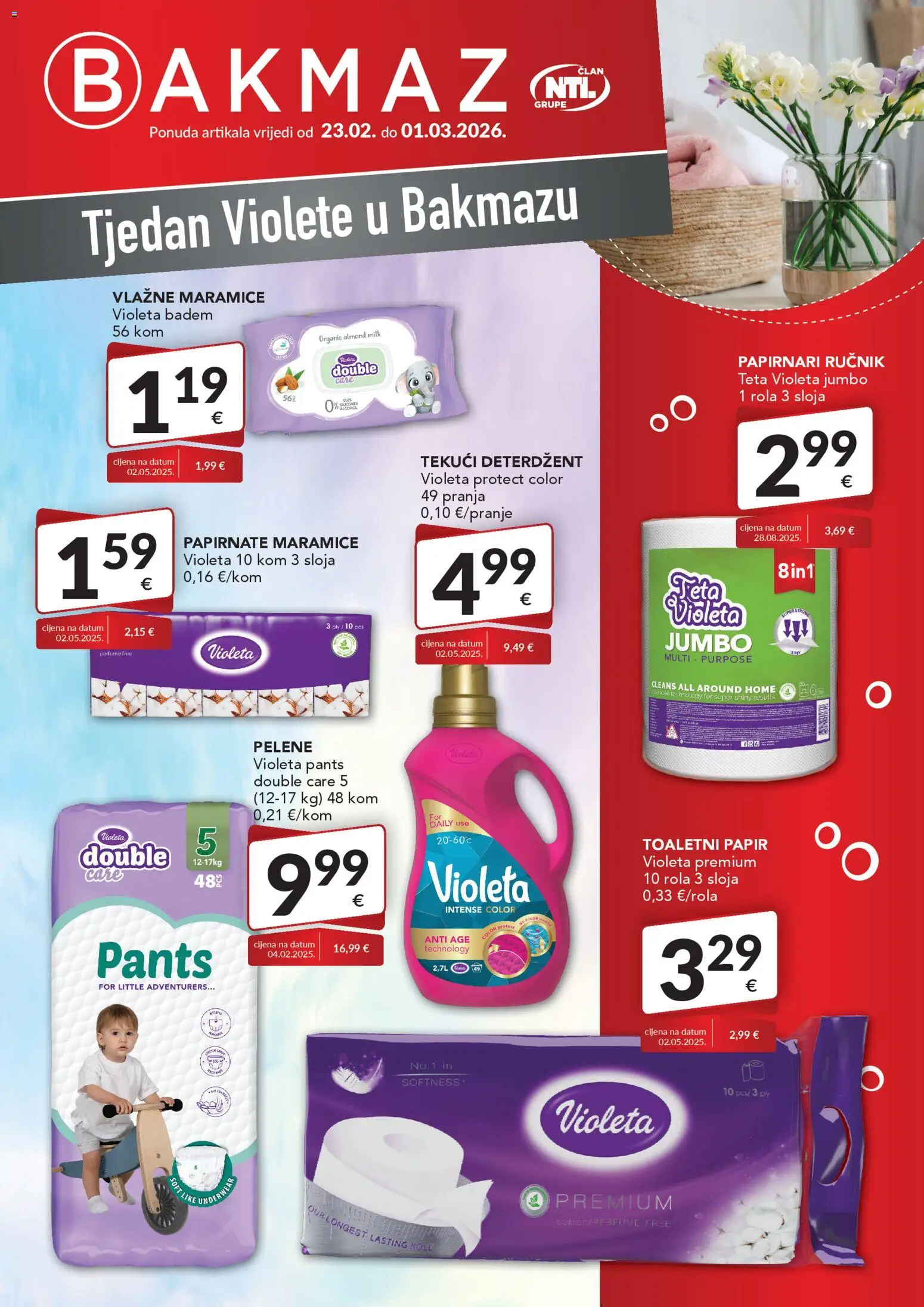 Bakmaz - Tjedan Violete - stranica 1- važeći od 23.02.2026