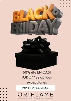 Vista previa del folleto Oriflame - Black Friday válido desde 26/11/2025