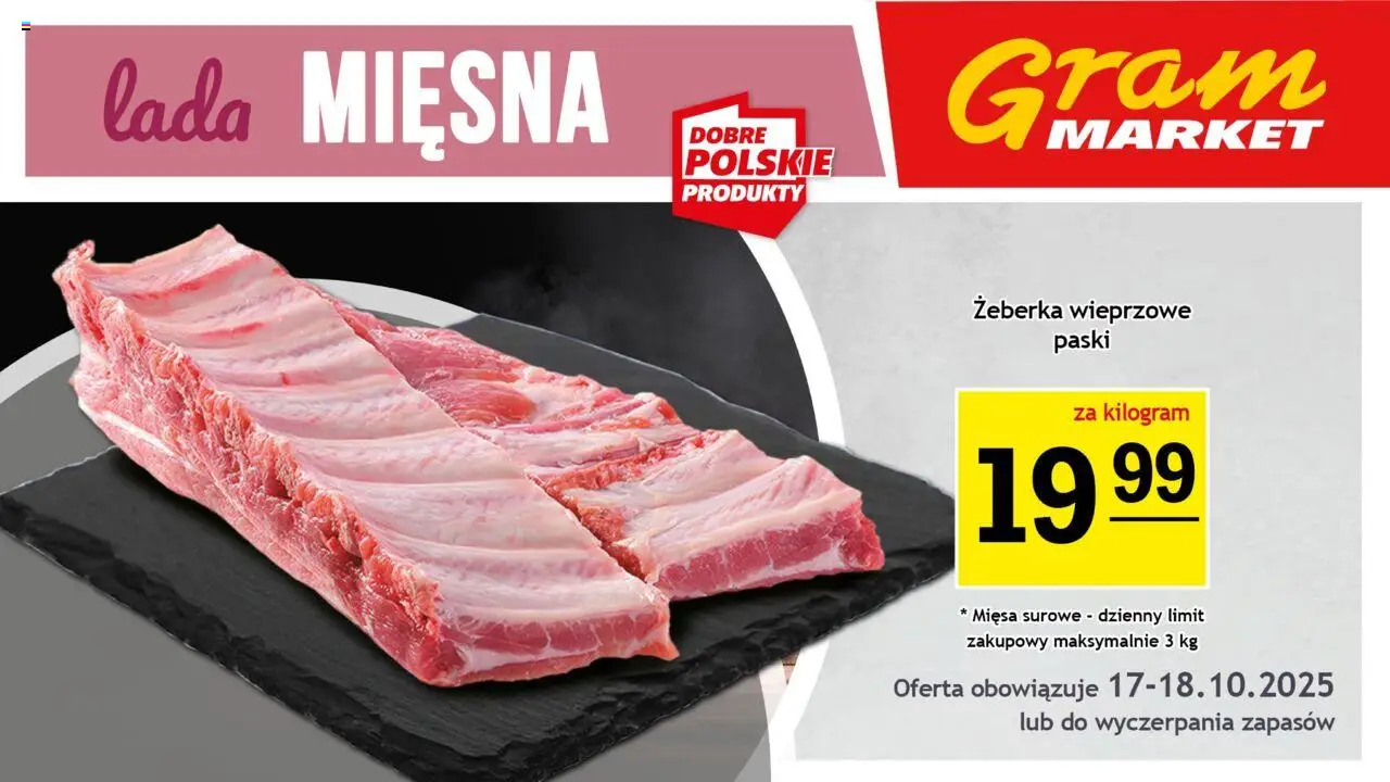 Gram Market Gazetka - Lada Mięsna - strona 1- ważny od 15.10.2025