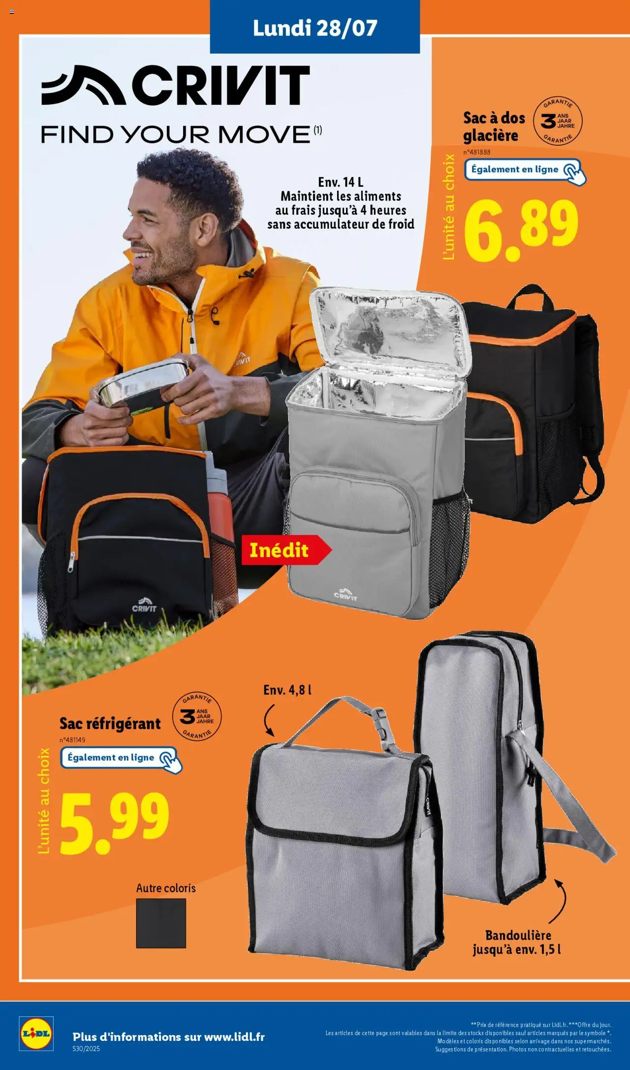 LIDL catalogue semaine 29 - page 54 - valable à partir du 24/07/2025
