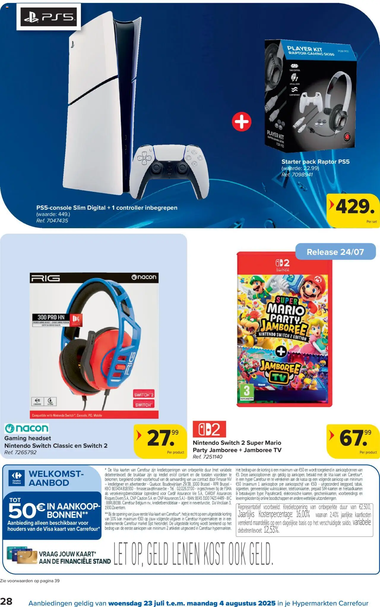 Carrefour folder week 30 - pagina 28- geldig vanaf 23/07/2025