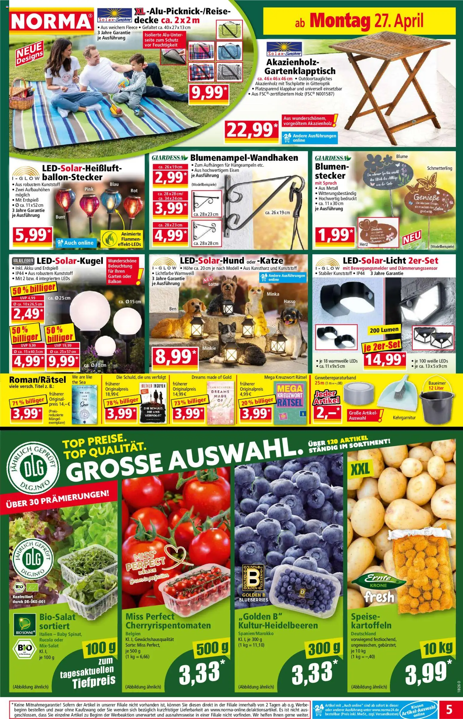 Norma Prospekt 	 - Seite 5 - gültig ab 27.04.2026