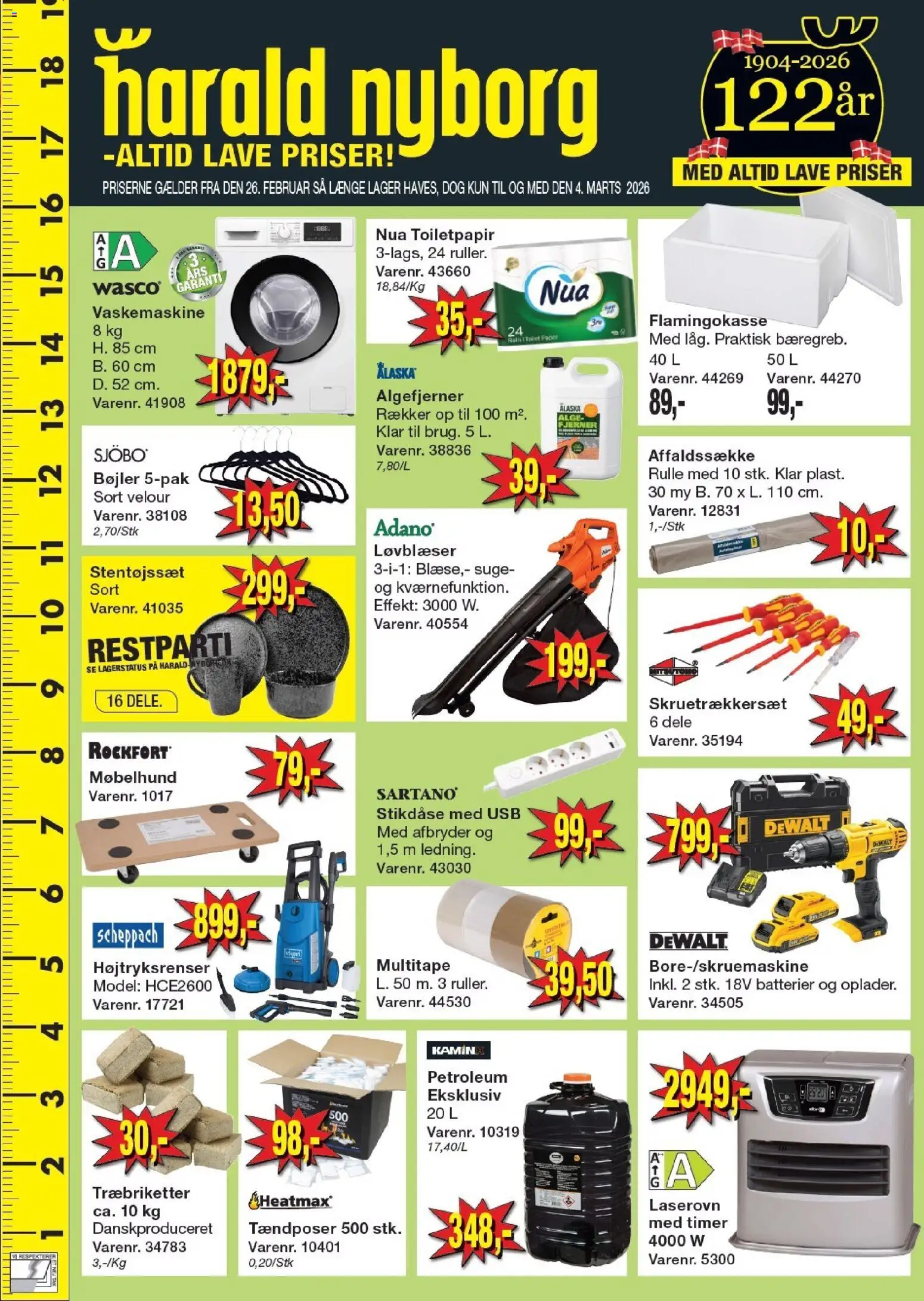Harald Nyborg - Tilbudsavis - side 1- gyldig fra 26/02/2026