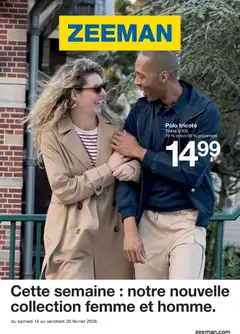 Aperçu Zeeman catalogue Hiver valable à partir du 14/02/2026