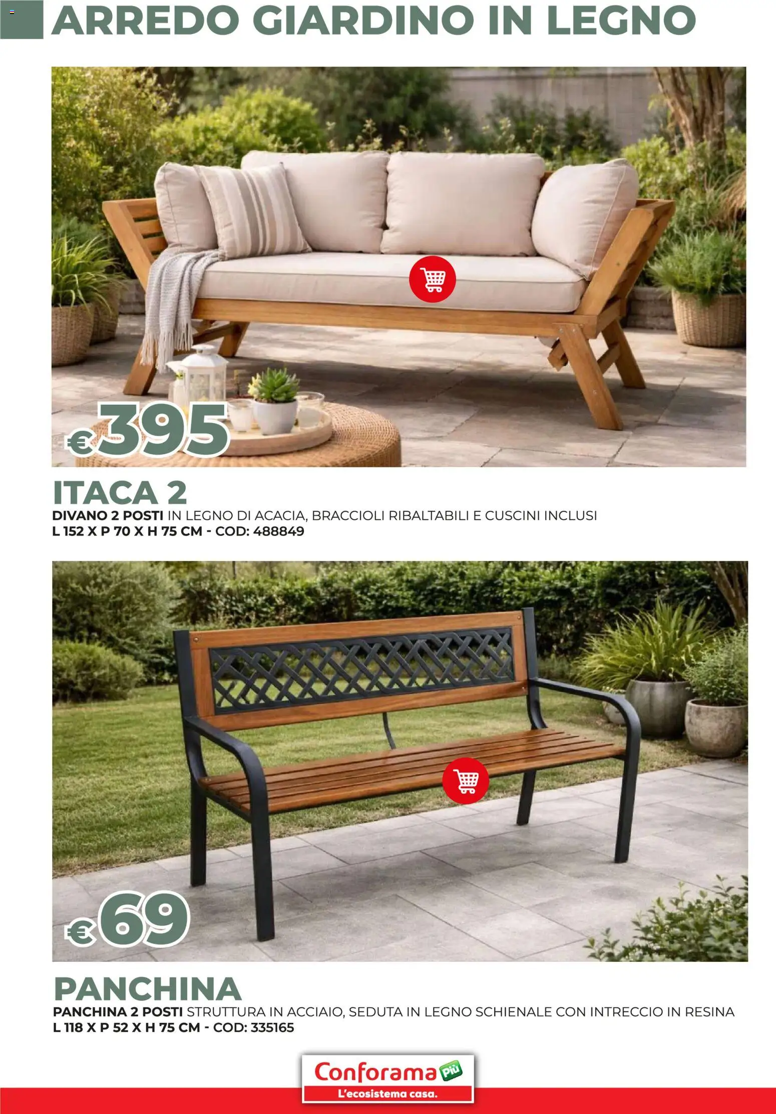 Conforama volantino Giardino - pagina 46 - valido dal 19/03/2026