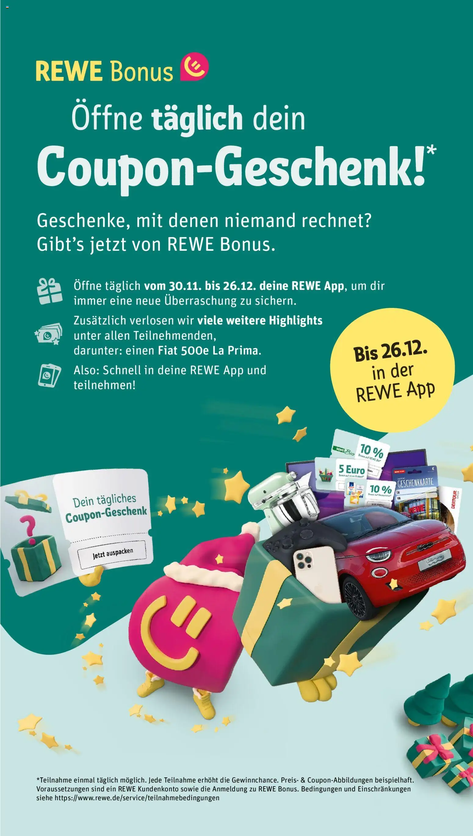 Rewe Prospekt 	 - Seite 3 - gültig ab 01.12.2025