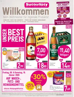 Vorschau Sutterlüty Flugblatt gültig ab 08.01.2026