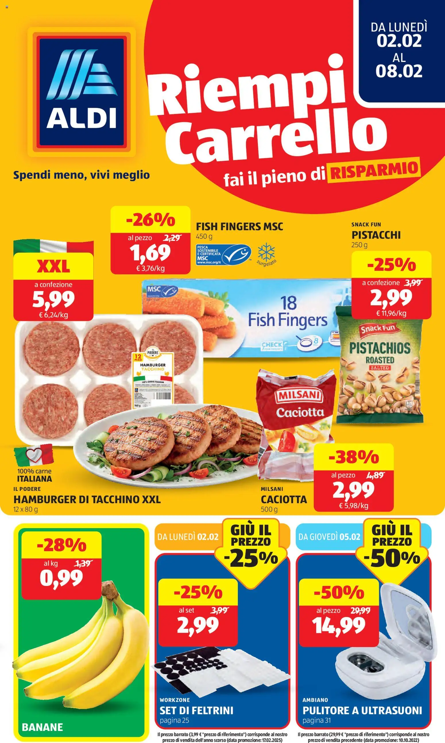 Volantino Aldi	 - pagina 1 - valido dal 02/02/2026