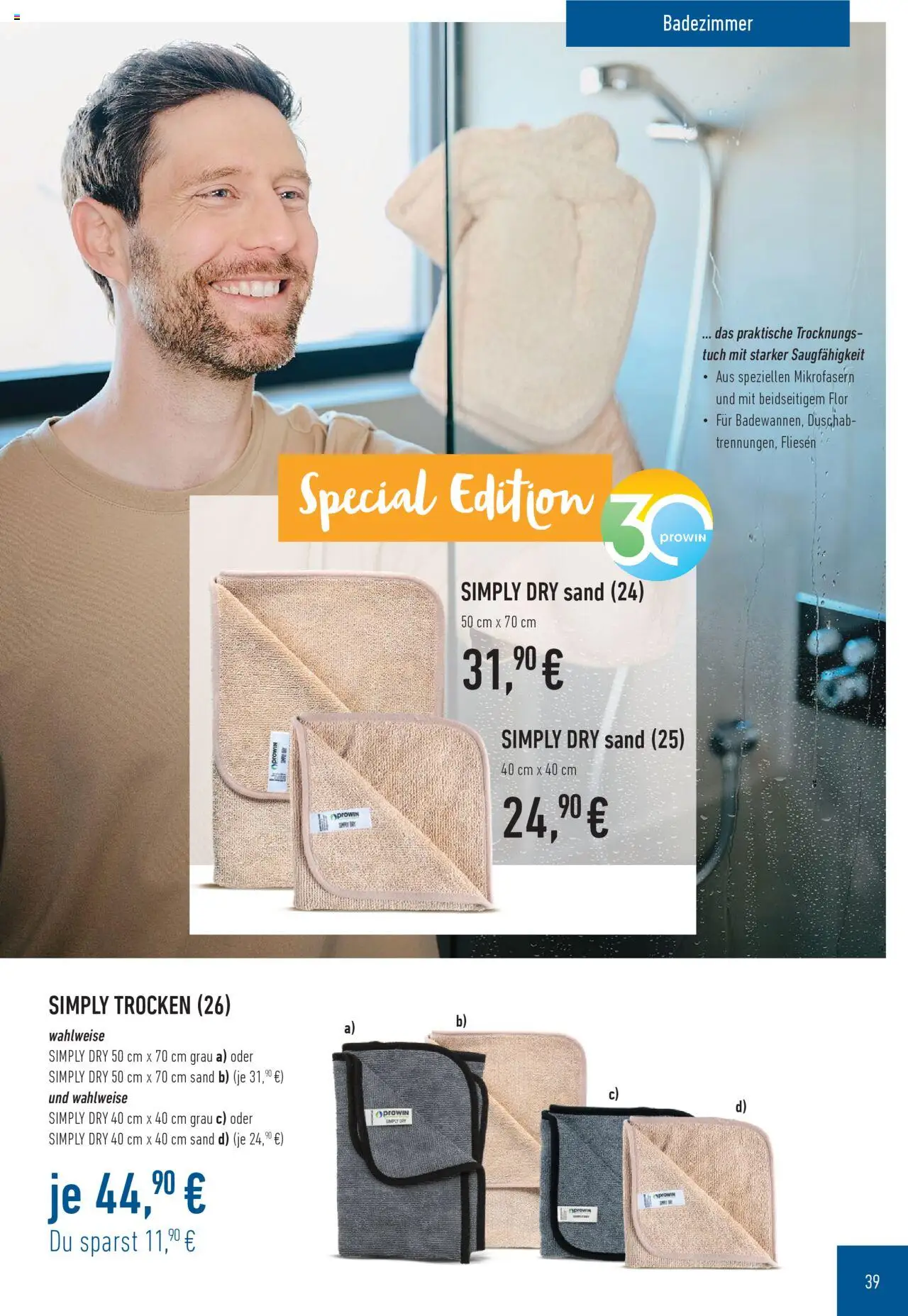 Katalog ProWin Juli/Dezember 2025 - Seite 39 - gültig ab 01.07.2025