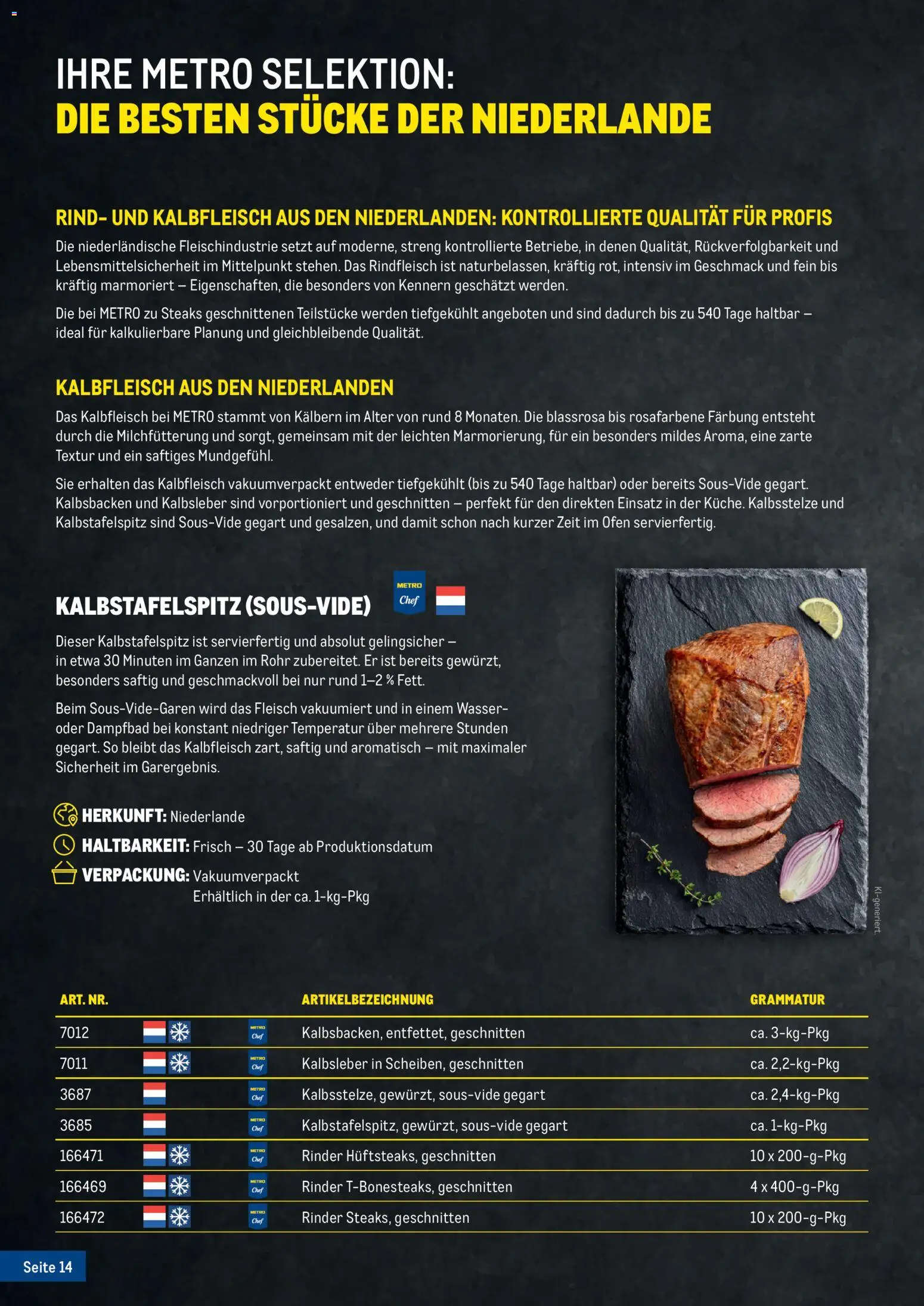 Metro Fleischkatalog - page 14- valid from 20.02.2026