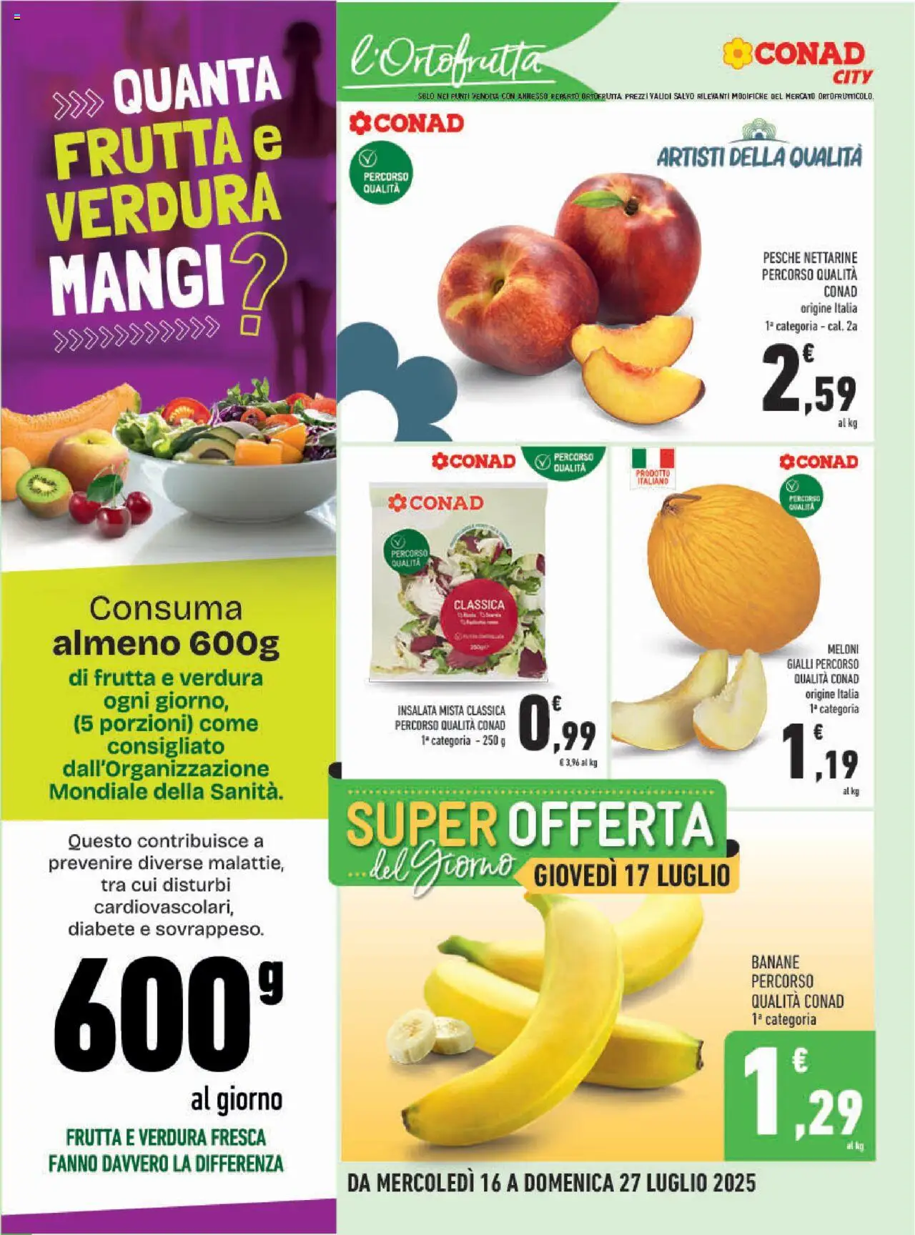 Conad City Campania catalogo - pagina 2 - valido dal 16/07/2025