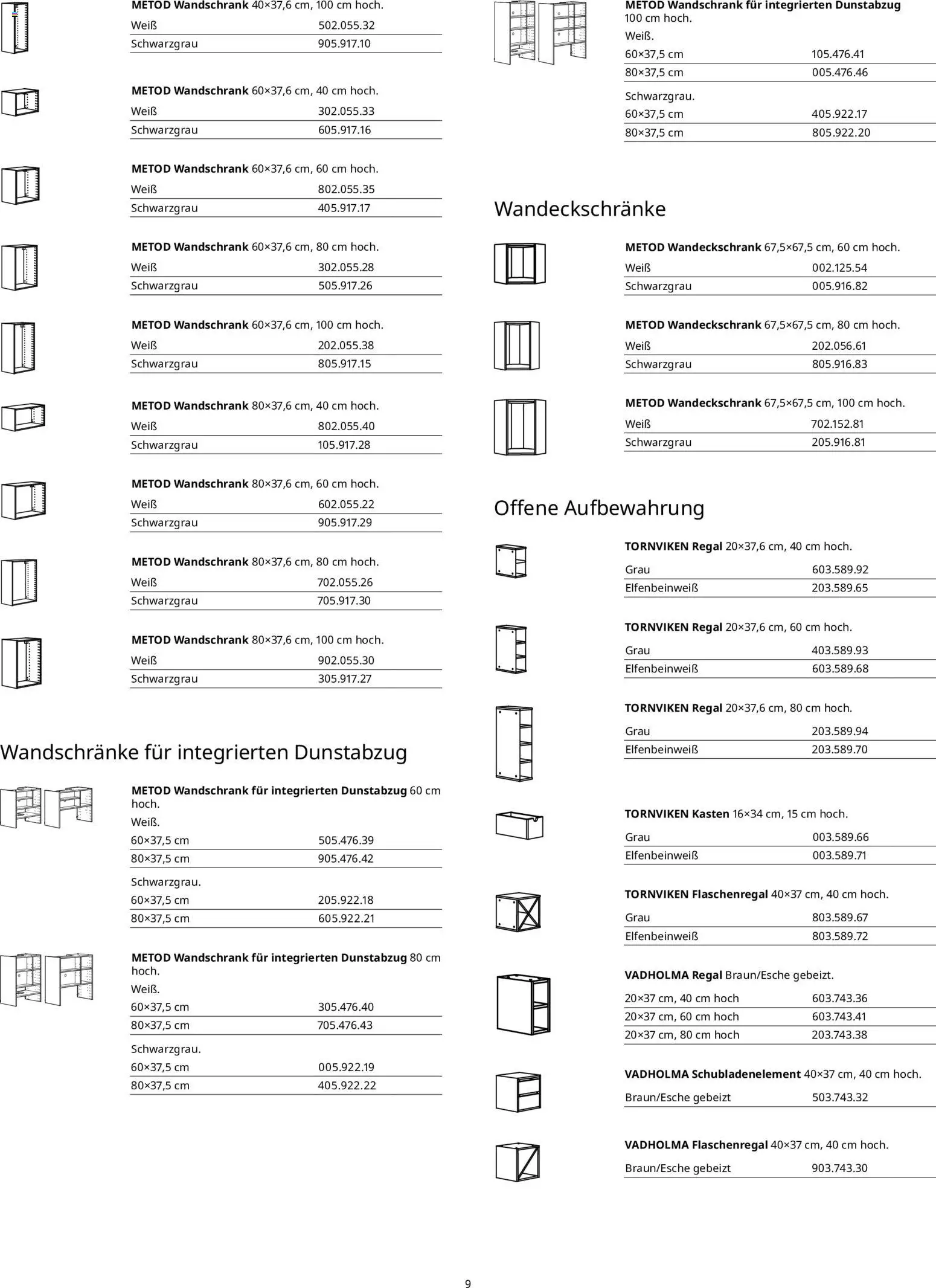 Ikea Küchensystem - Seite 9 - gültig ab 02.01.2026