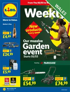 Lidl - Lidl Weekly Wales valid from 05/03/2026