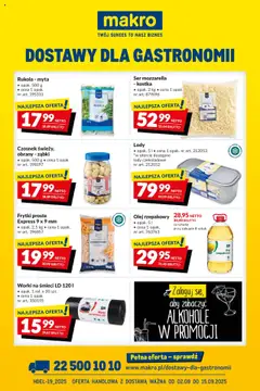 Podgląd Makro Gazetka - Dostawy dla gastronaomii ważny od 02.09.2025