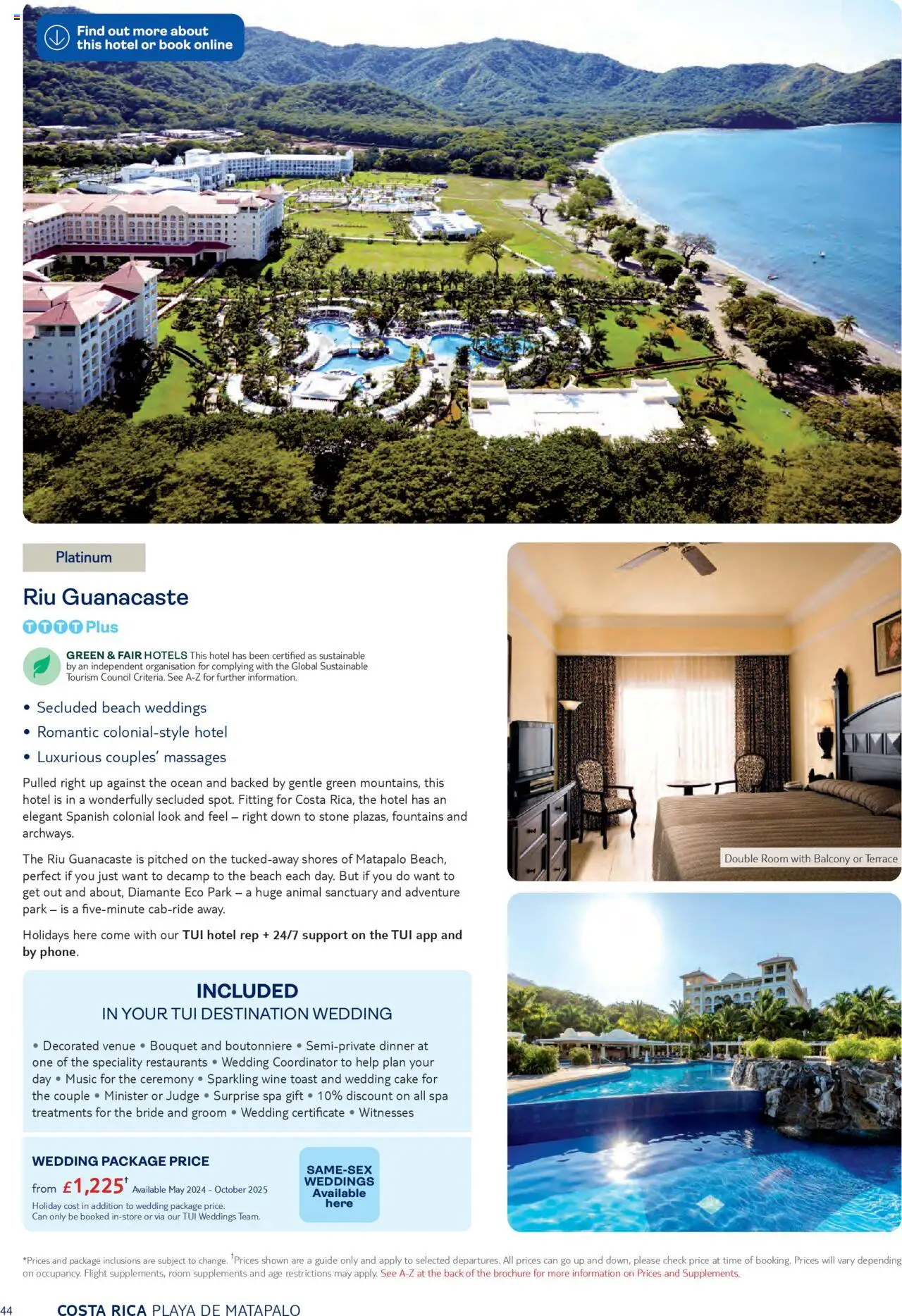 TUI - Weddings - page 44- valid from 01/05/2024