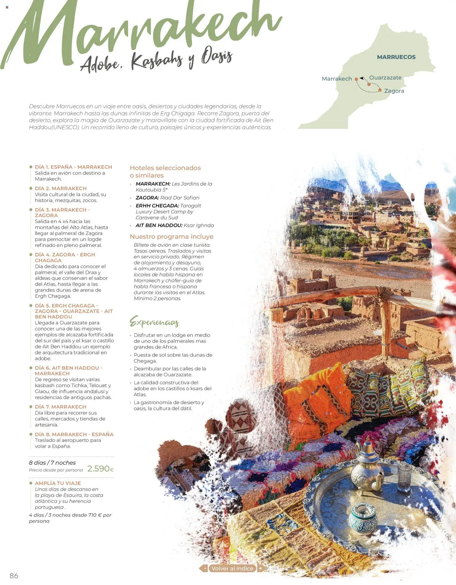 Viajes El Corte Inglés - Catálogo Tourmundial Premium - Página de 88 - Válido desde 01/01/2026