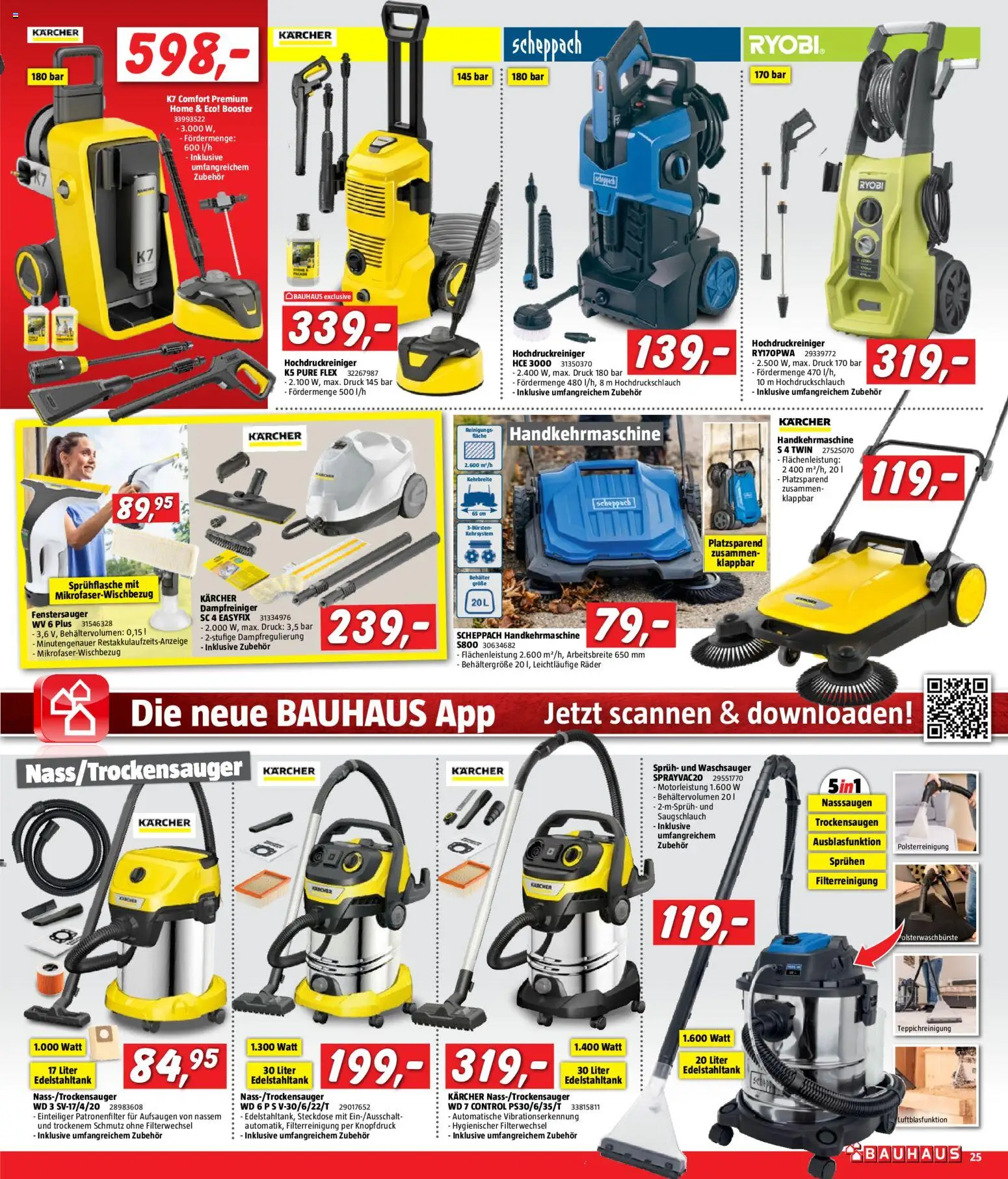 Bauhaus Prospekt aktuell - page 25- valid from 01.04.2026