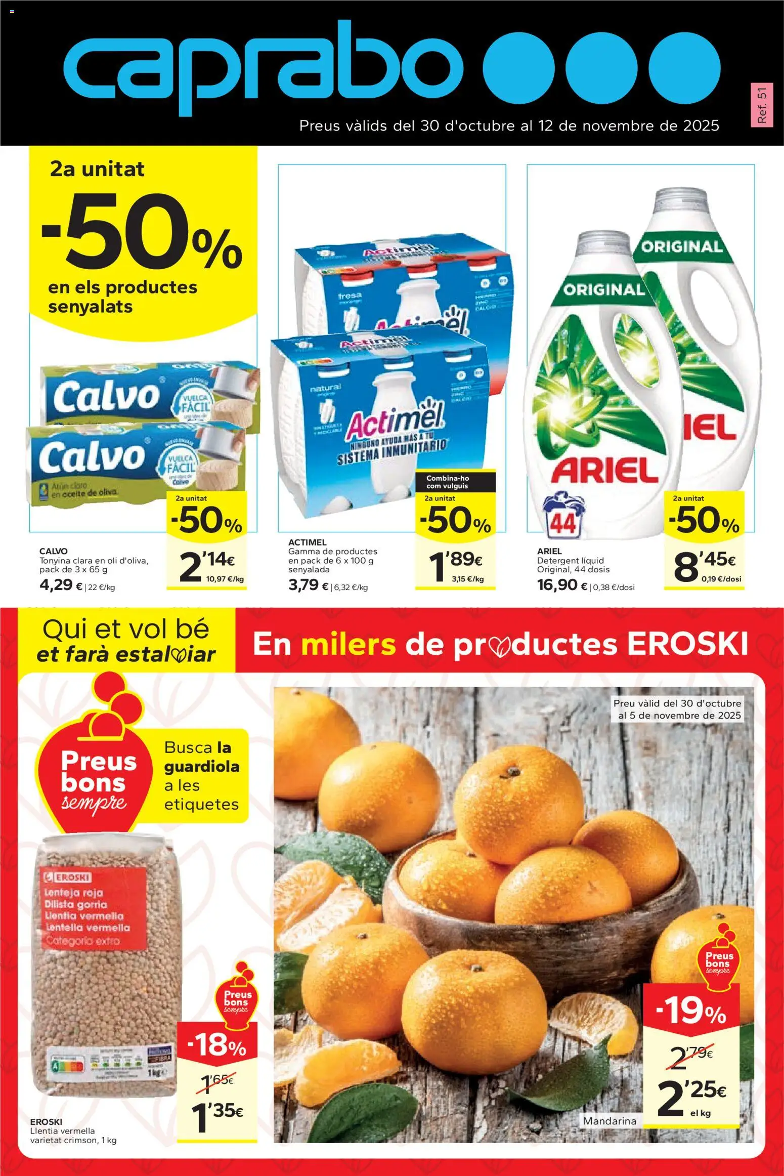 Caprabo folleto - Página de 1 - Válido desde 30/10/2025