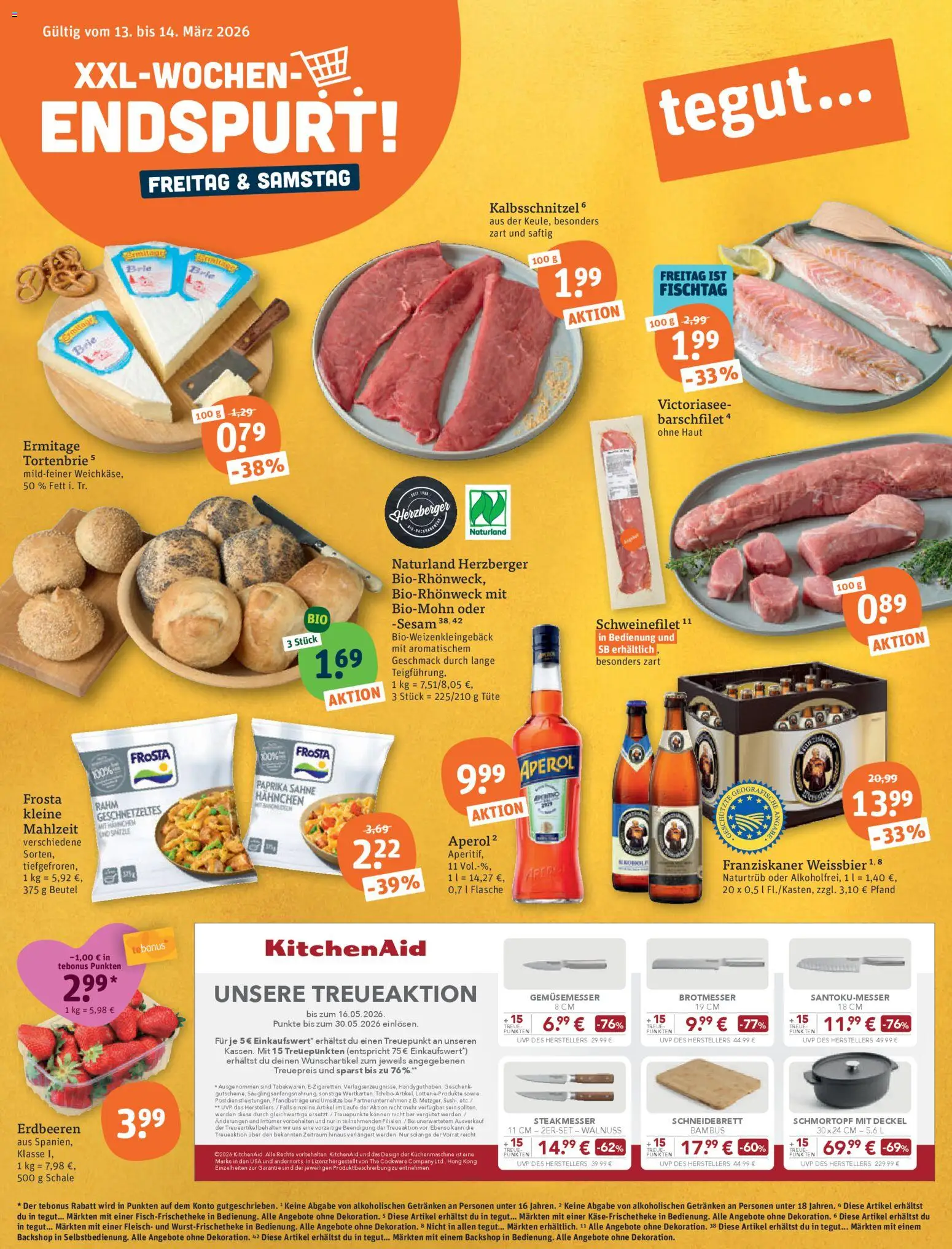 Tegut Prospekt - Seite 1 - gültig ab 09.03.2026