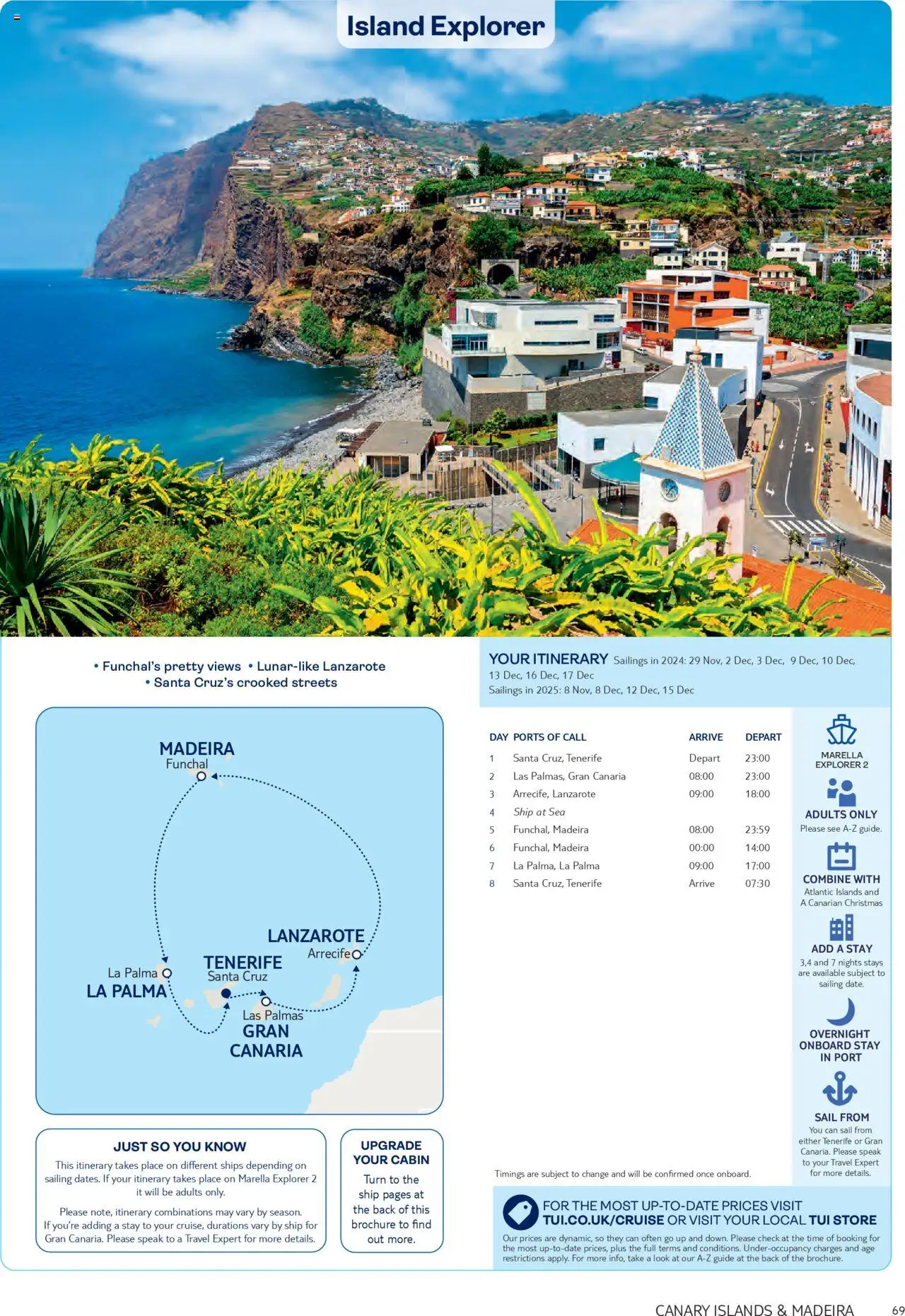 TUI - Marella Cruises - page 69- valid from 01/11/2024