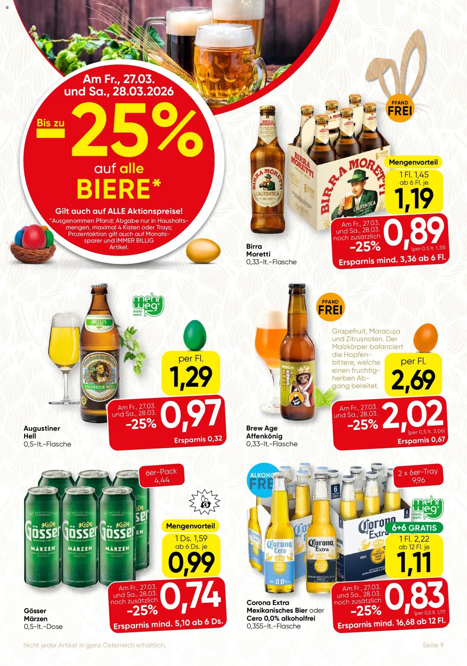 SPAR Gourmet Flugblatt - page 9- valid from 26.03.2026