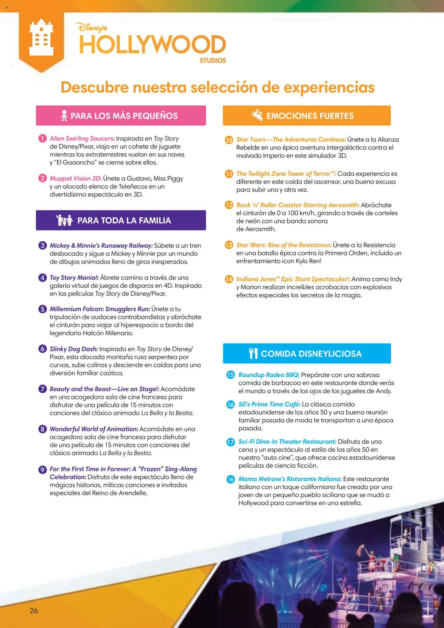 Viajes El Corte Inglés Folleto Walt Disney World - Página de 26 - Válido desde 03/12/2025