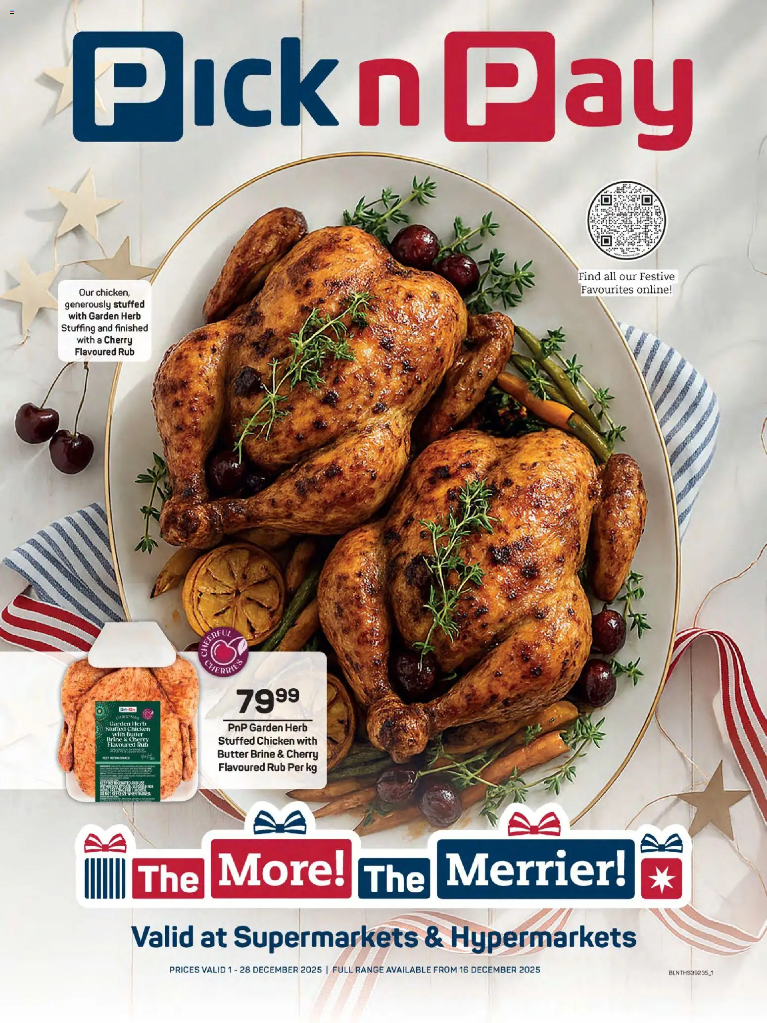 Pick n Pay - Christmas Feasting Specials - page 1- valid from 01/12/2025