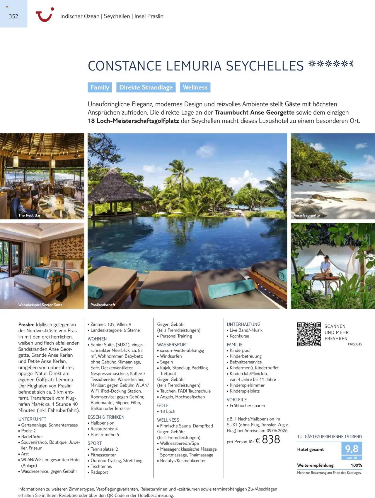 TUI Prospekt  Asien, Afrika, Orient & Indischer Ozean 2025/26 	 - Seite 352 - gültig ab 01.11.2025