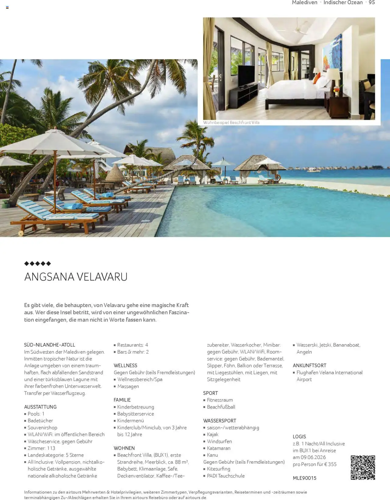 TUI airtours Katalog  Erstklassige Fernreisen 2025/26 - Seite 95 - gültig ab 01.11.2025