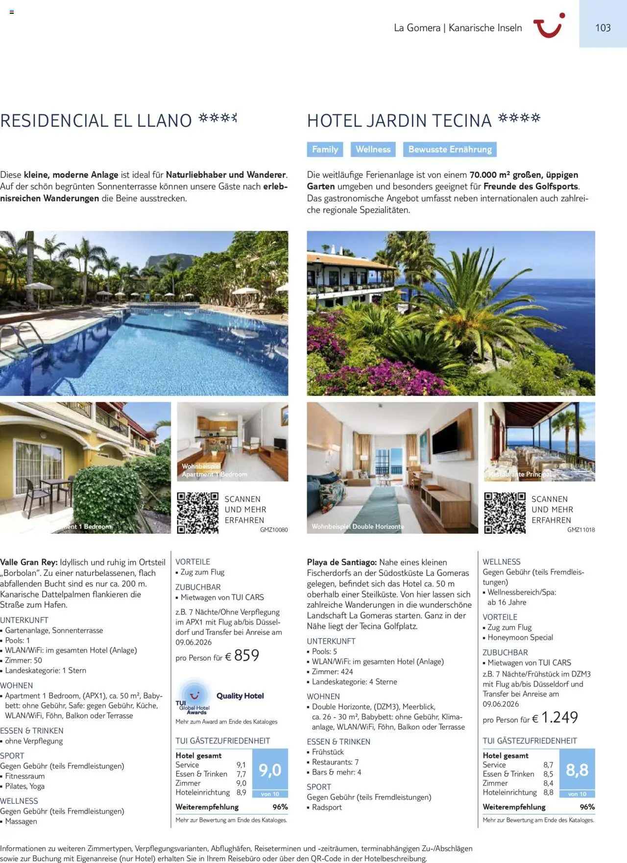 TUI Prospekt Kanaren, Kapverden & Senegal 2025/26	  - Seite 103 - gültig ab 01.11.2025