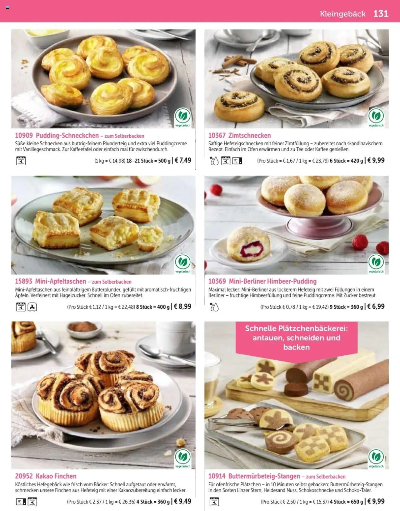 Bofrost Katalog - Seite 131 - gültig ab 07.09.2025