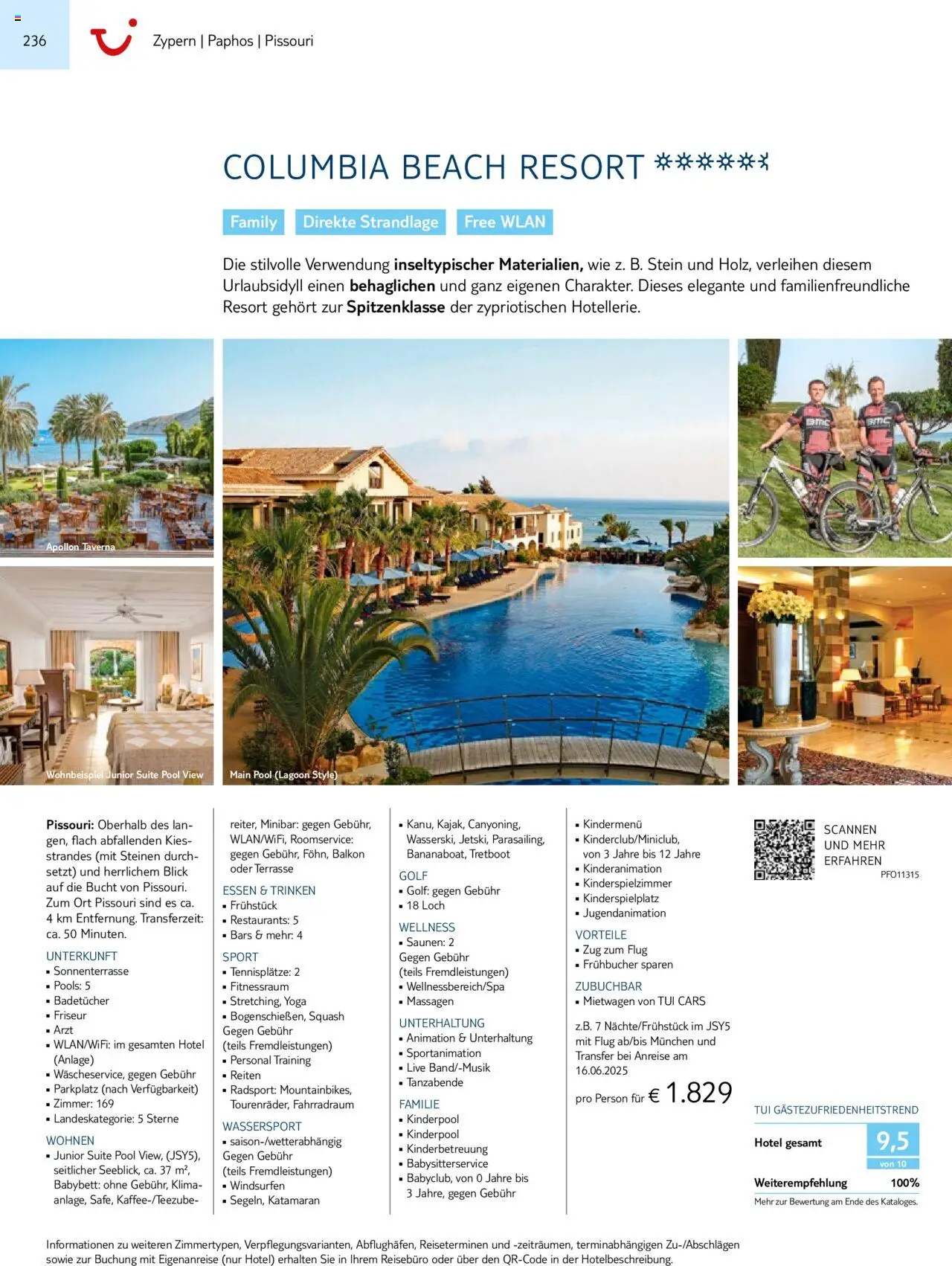 TUI  Südeuropa & Nordafrika 2025/26 - Seite 236 - gültig ab 01.01.2025