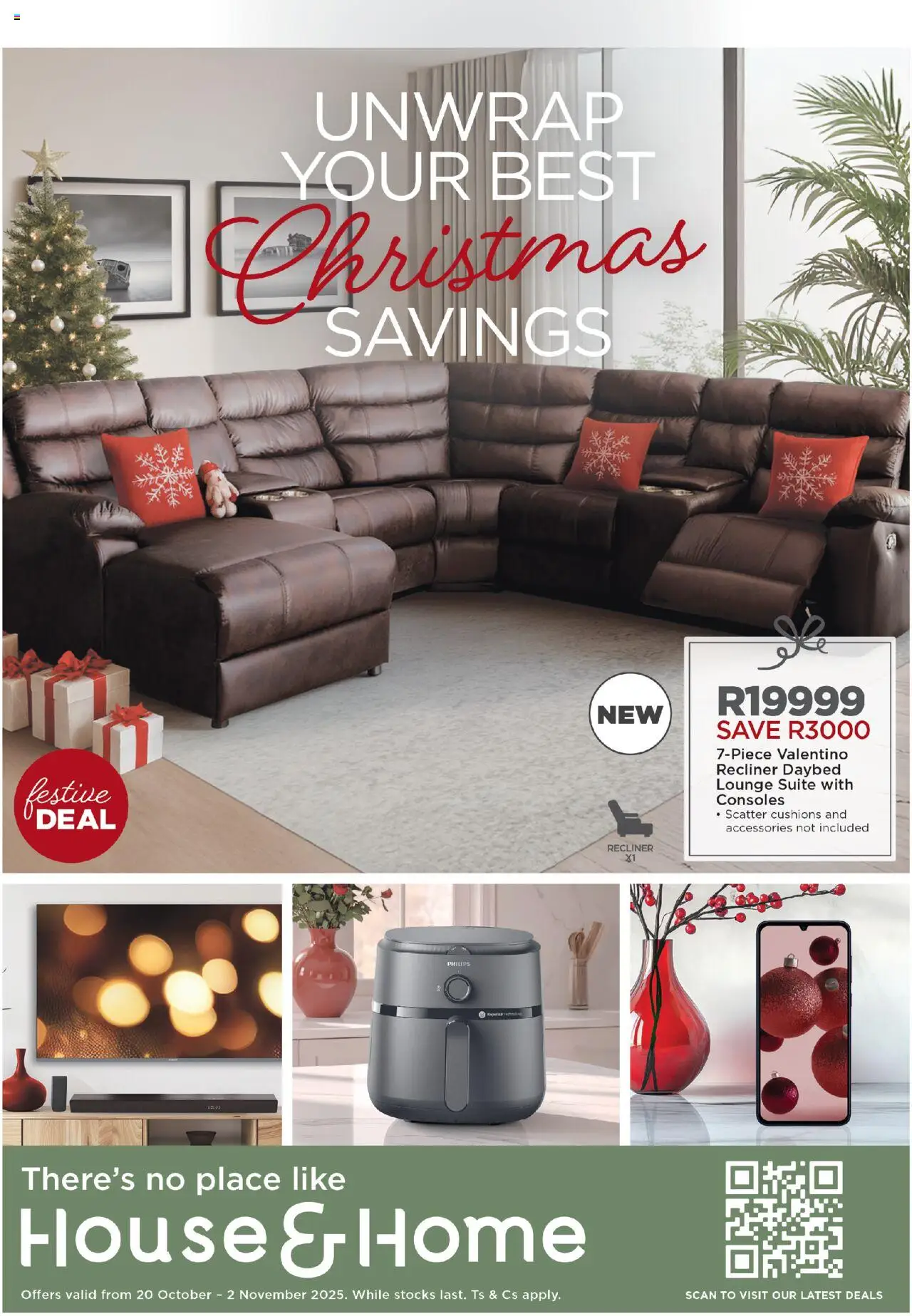 House and Home Specials - page 1- valid from 20/10/2025