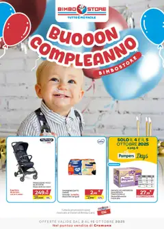 Anteprima Volantino Bimbo store	 valida dal 02/10/2025