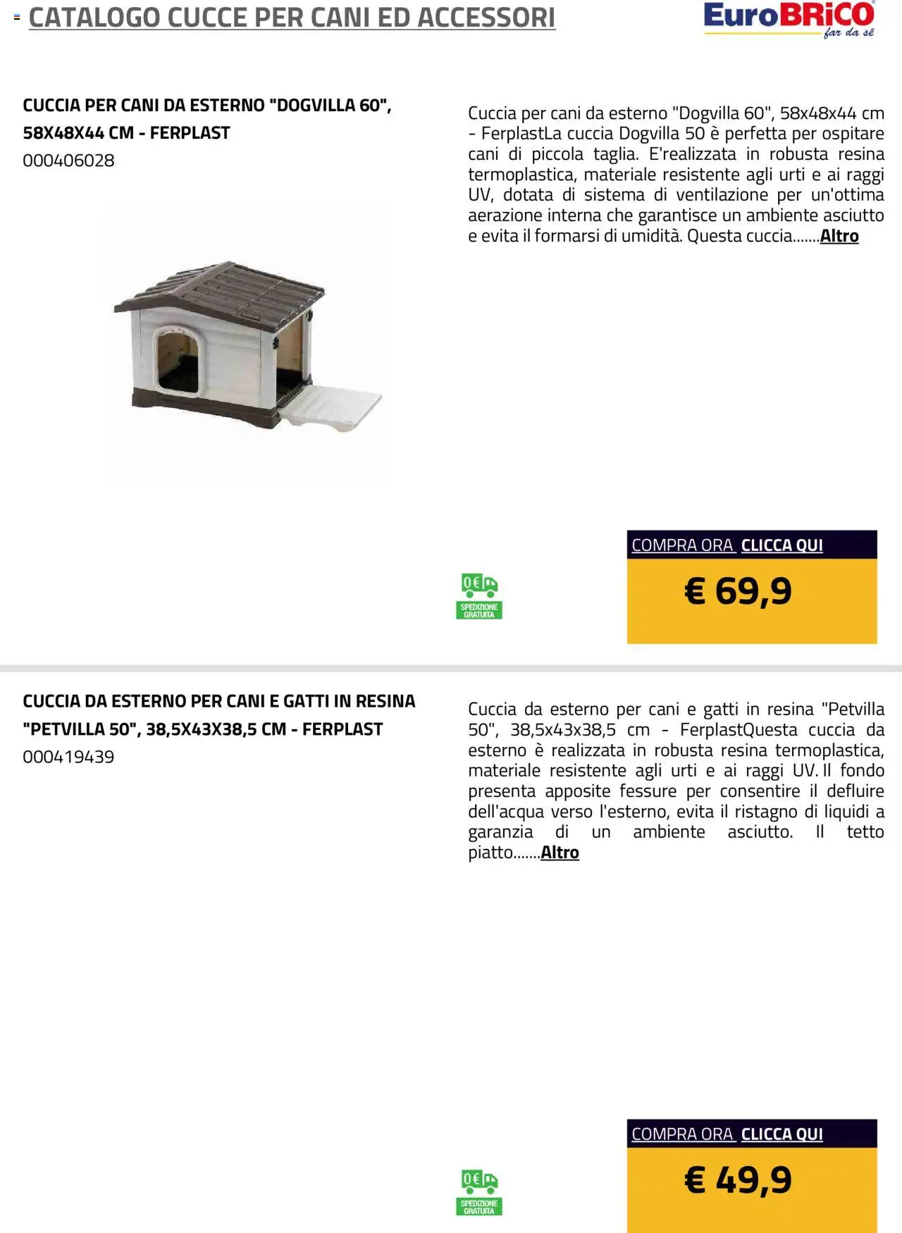 Eurobrico Cucce catalogo - pagina 31 - valido dal 15/07/2025