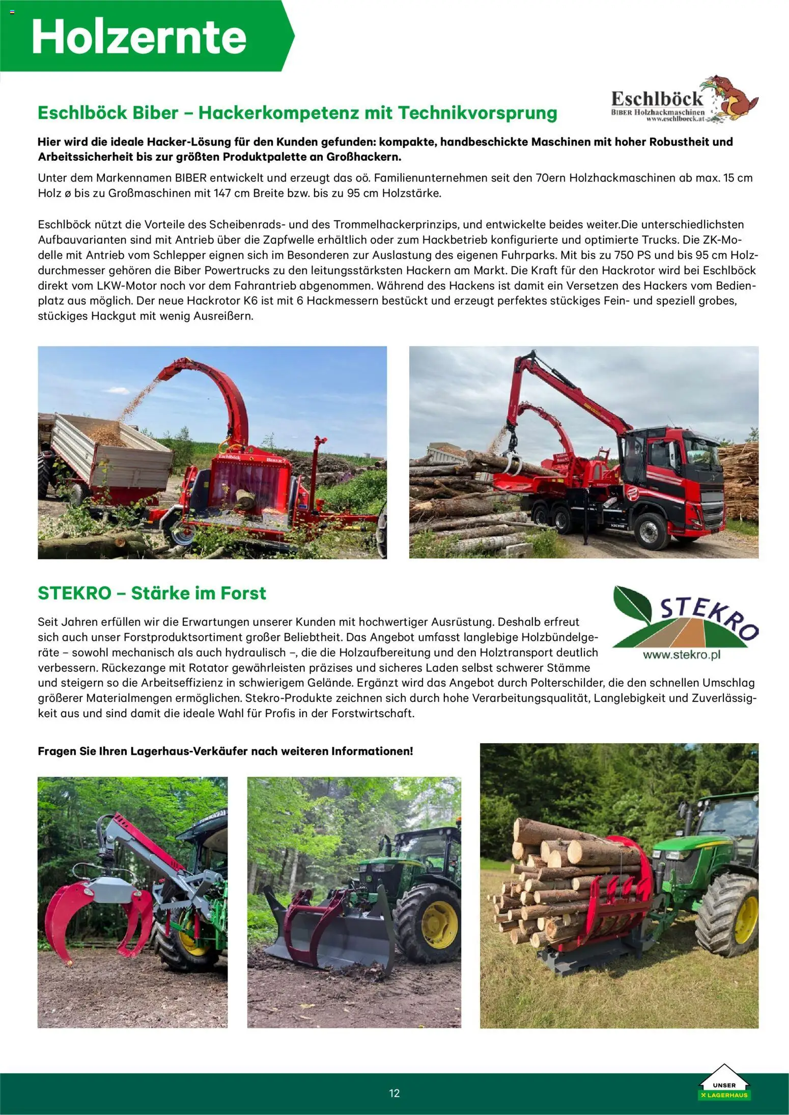 Lagerhaus Forstkatalog - page 12- valid from 01.01.2025