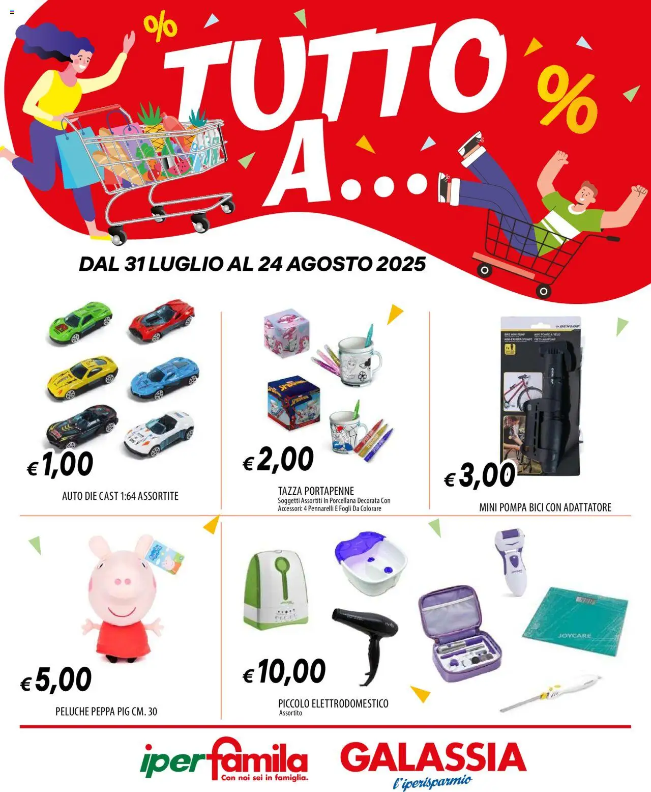 Famila Tutto a... catalogo - pagina 1 - valido dal 31/07/2025