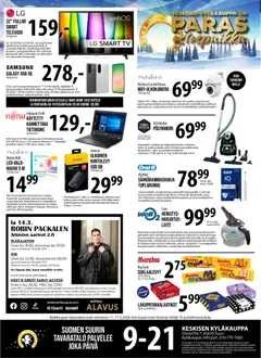 Esikatselu Tuuri tarjoukset voimassa alkaen 11/03/2026