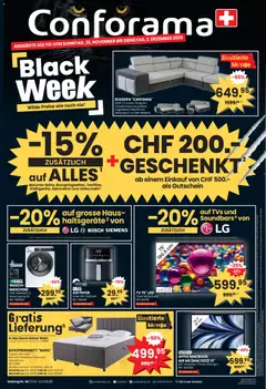 Vorschau Conforama - Black Friday gültig ab 23.11.2025