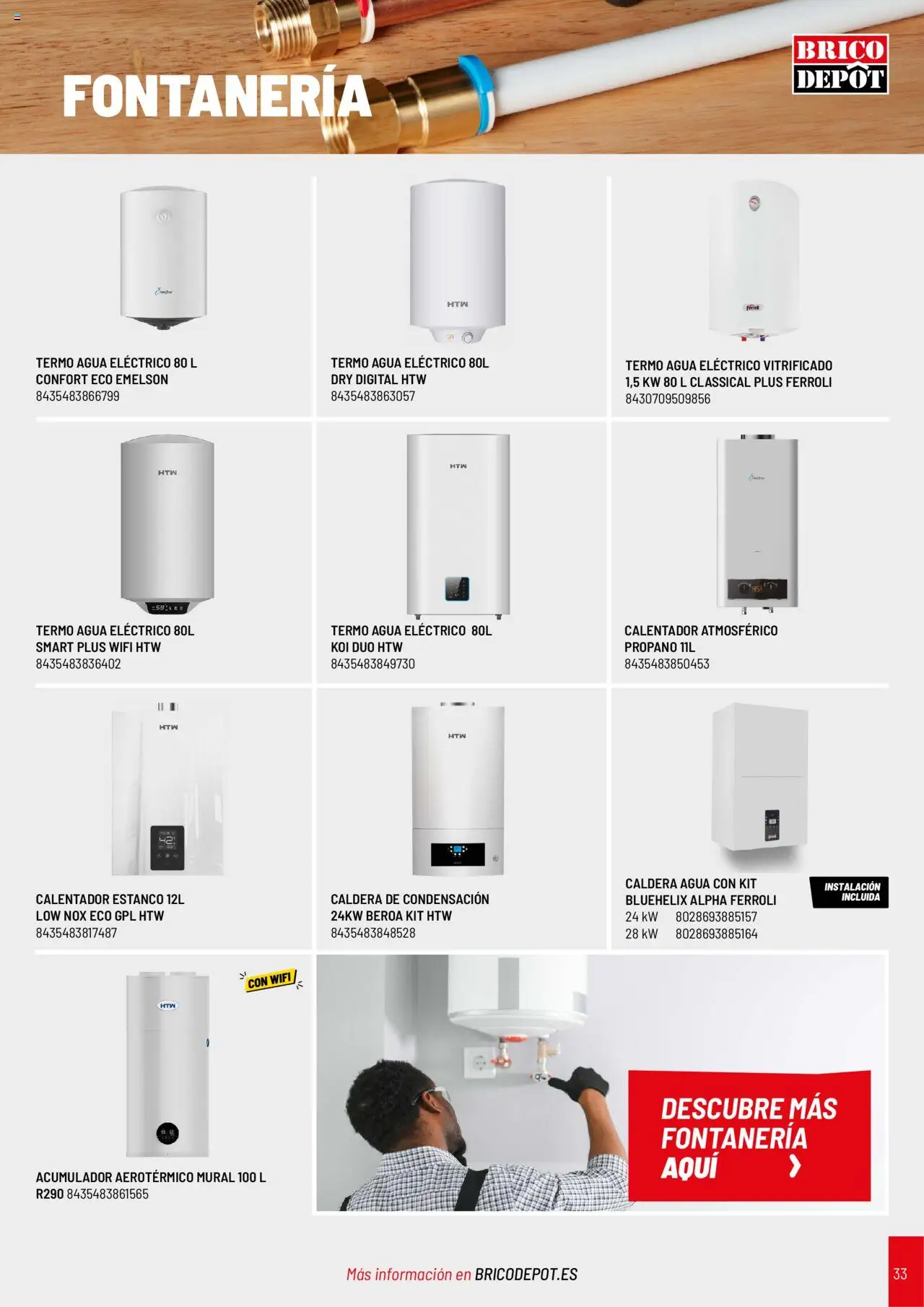 Brico Depôt Catálogo Construcción - Página de 33 - Válido desde 01/04/2025