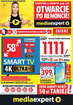 Podgląd Mediaexpert promocje - Otwarcie po remoncie Zgierz ważny od 05.03.2026