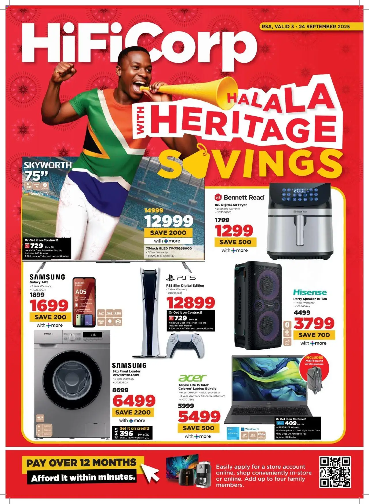 HiFi Corp - Heritage Savings - page 1- valid from 03/09/2025