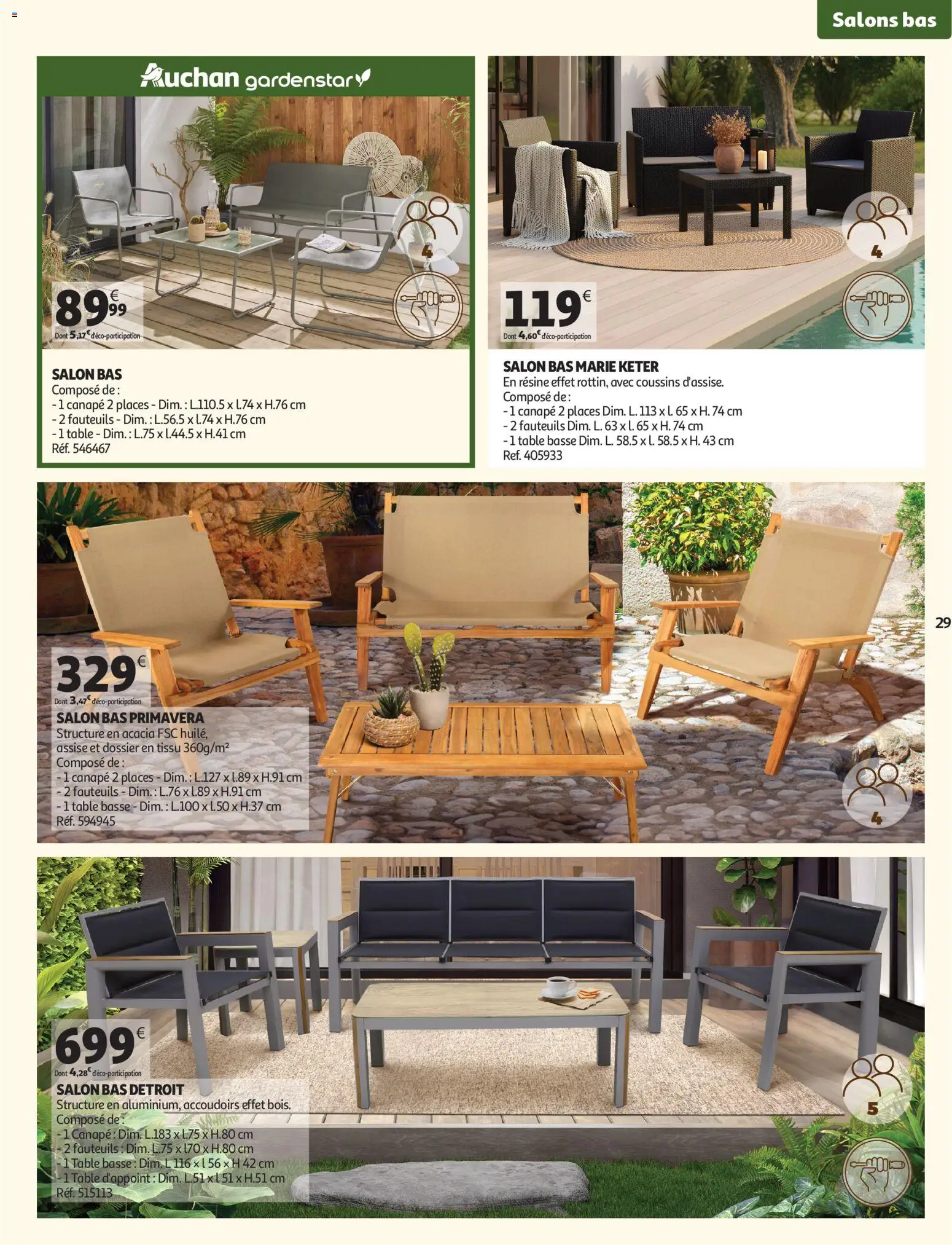 Auchan - Jardinage, meubles jardin - page 29- valid from 03/03/2026
