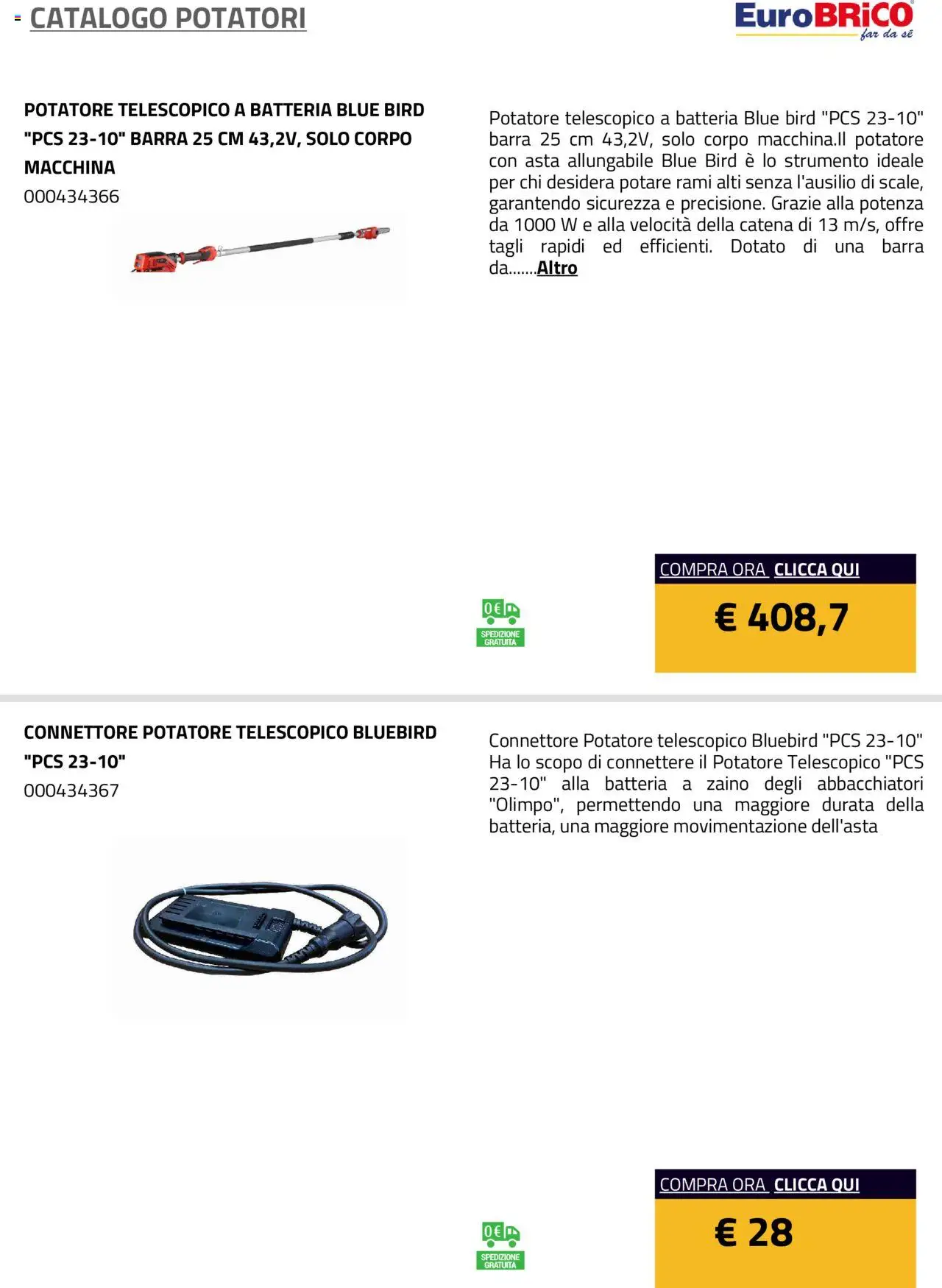 Eurobrico Potatori catalogo - pagina 34 - valido dal 23/07/2025
