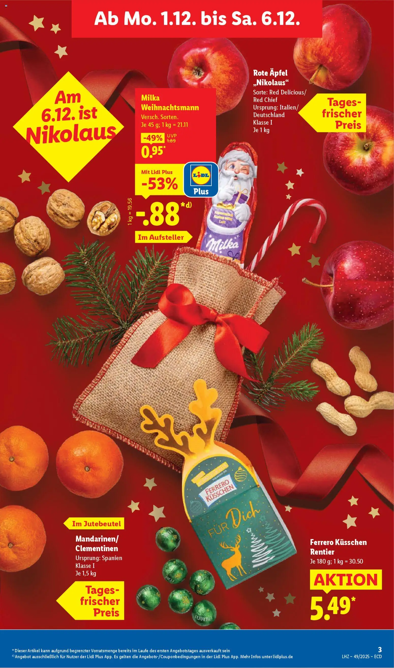Lidl - Prospekt - Seite 3 - gültig ab 01.12.2025