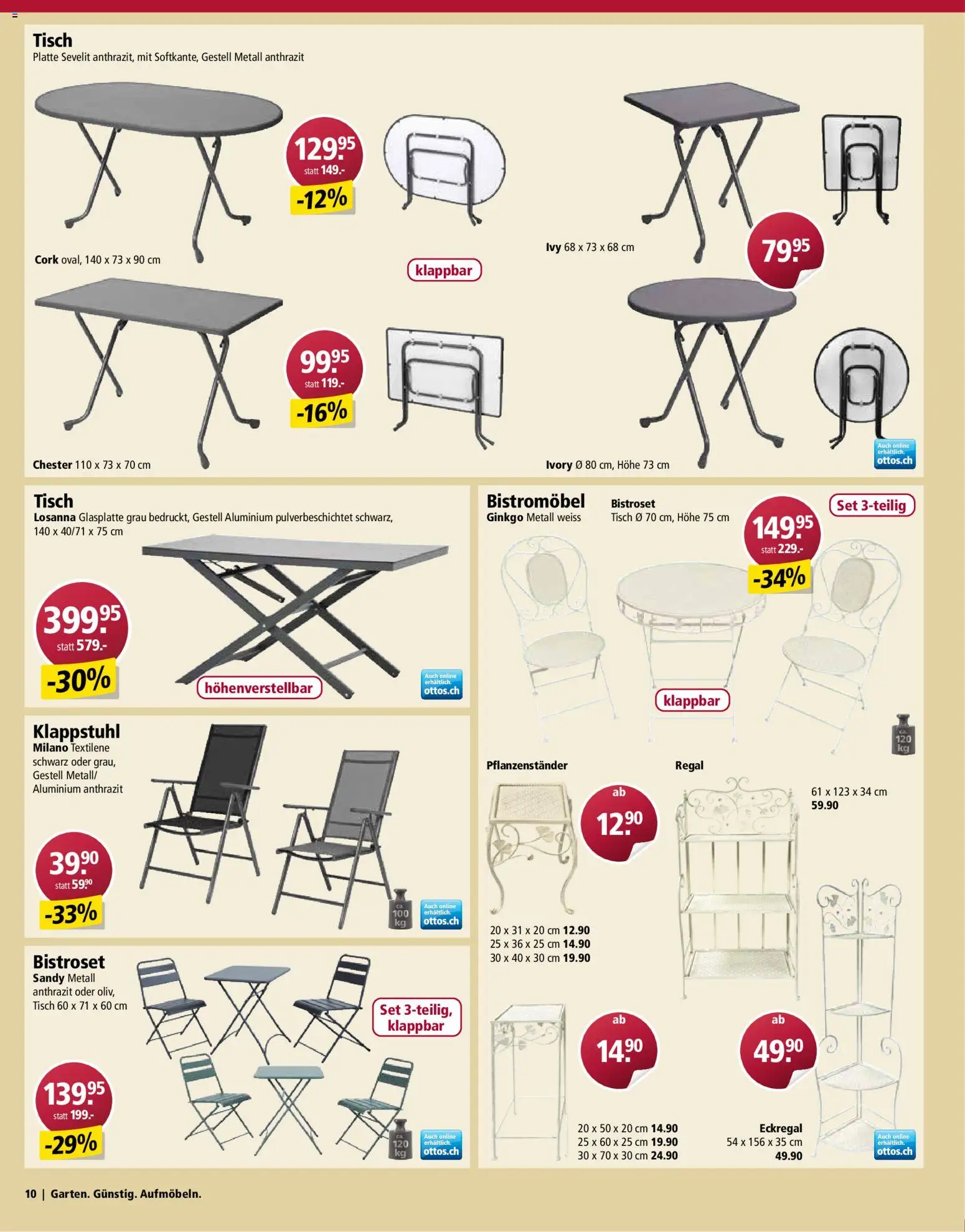 Otto's Aktionen Gartenmöbel - page 10- valid from 03.03.2026