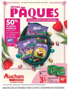 Aperçu Auchan prospectus valable à partir du 24/03/2026