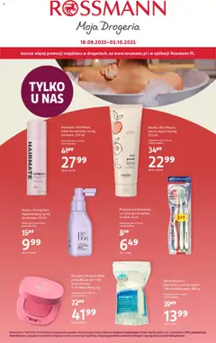 Podgląd Rossmann Gazetka ważny od 18.09.2025